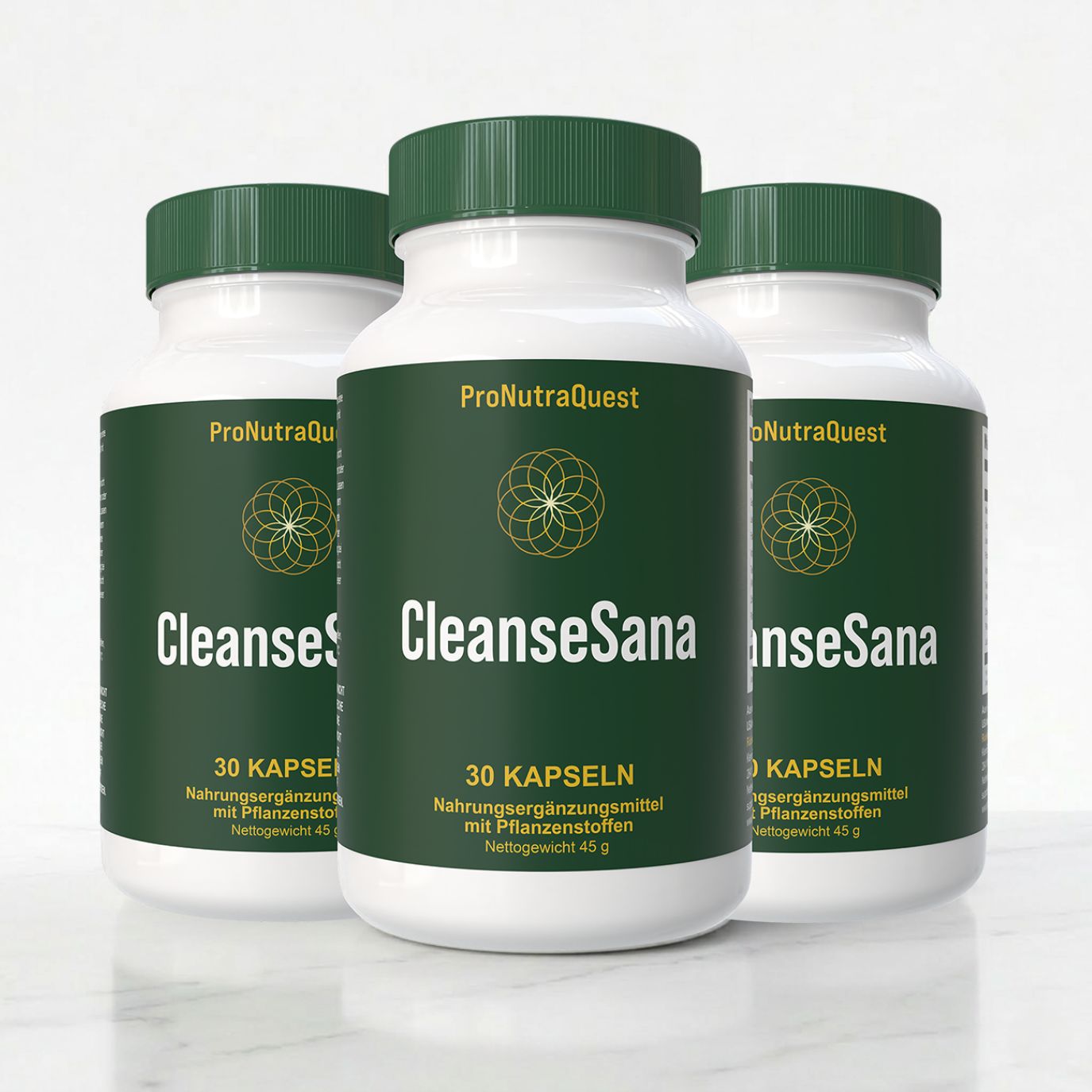 CleanseSana Nahrungsergänzung Flasche