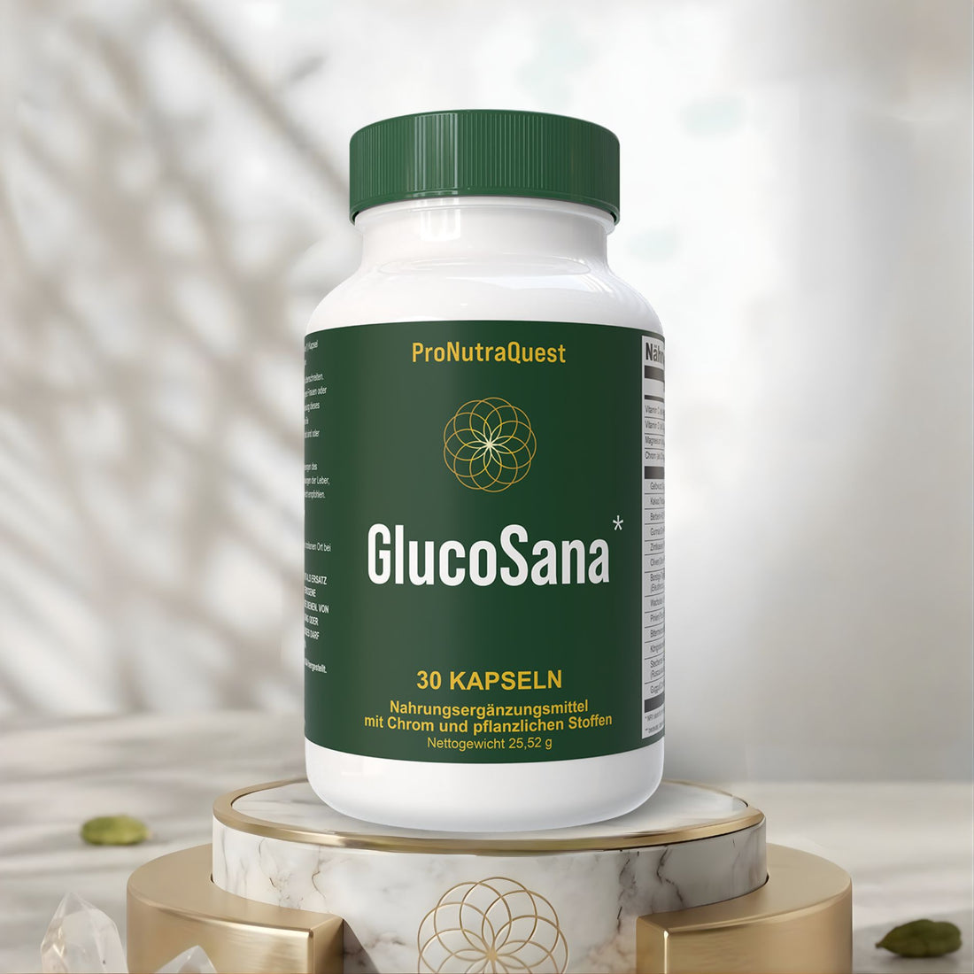 GlucoSana 30 Kapseln Flasche