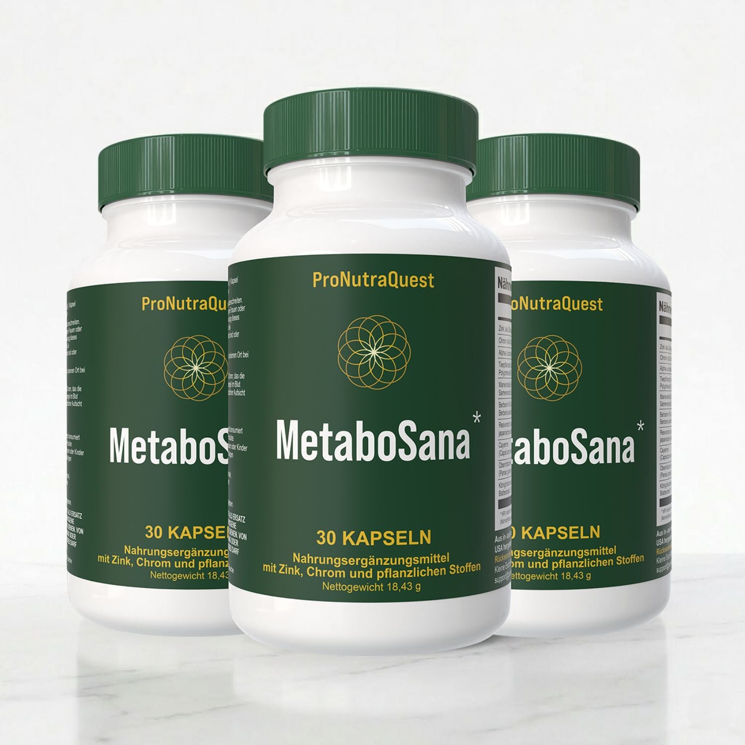 ProNutraQuest MetaboSana Nahrungsergänzung